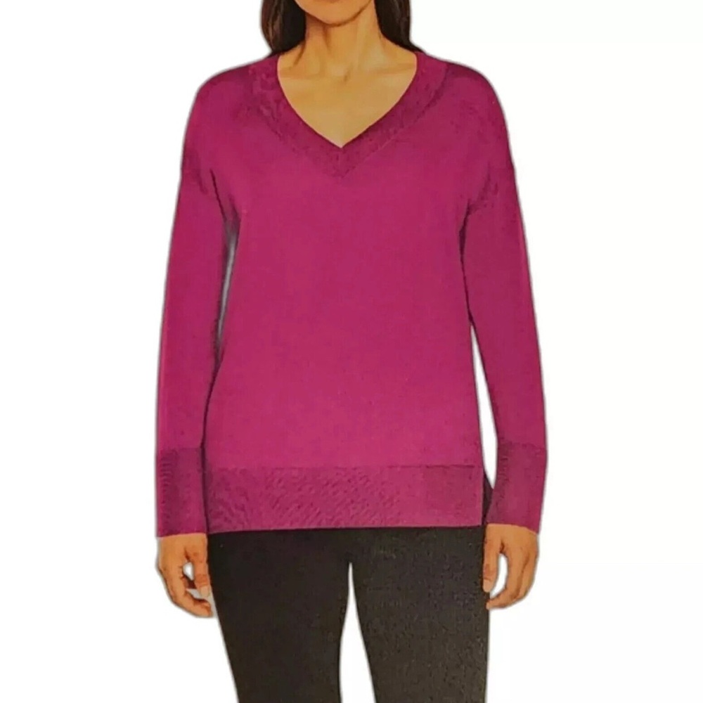 Banana Republic Merino Wool Boyfriend V-Neck Sweater, M, NWOT